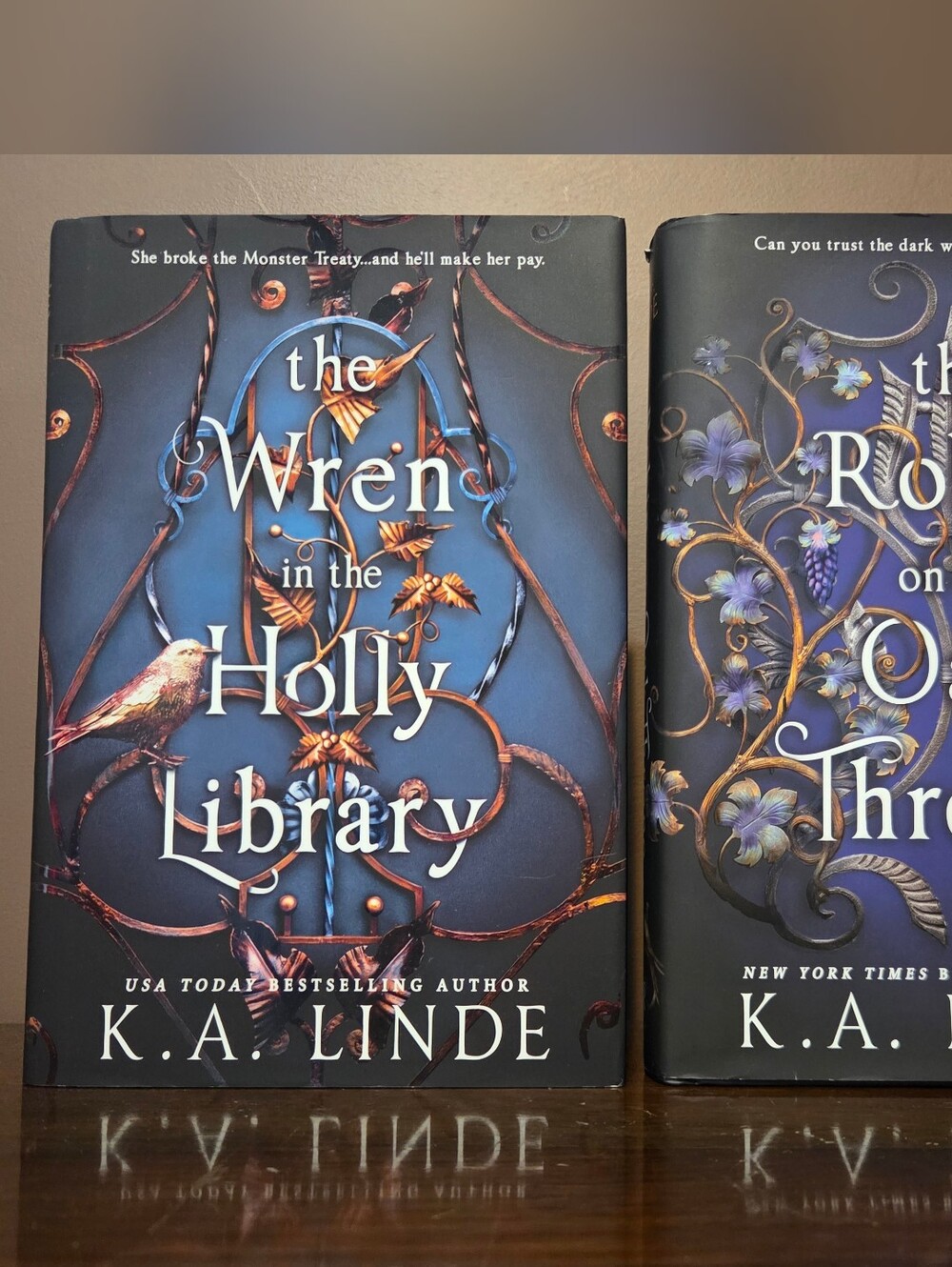 The Wren And The Holly Library By K.A. Linde